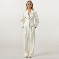 Celine Satin Blazer with Pants