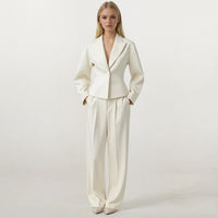 Celine Satin Blazer with Pants