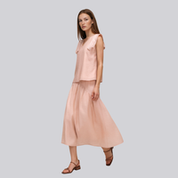 Margot Shoulder Tab Top and Midi Skirt