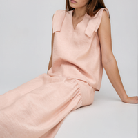 Margot Shoulder Tab Top and Midi Skirt