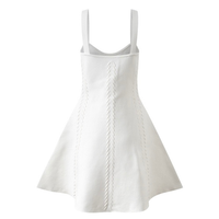Audrey Chevron Knit Crop Cardigan and Dress