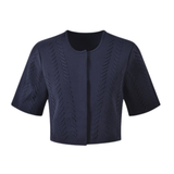 Audrey Chevron Knit Crop Cardigan and Dress