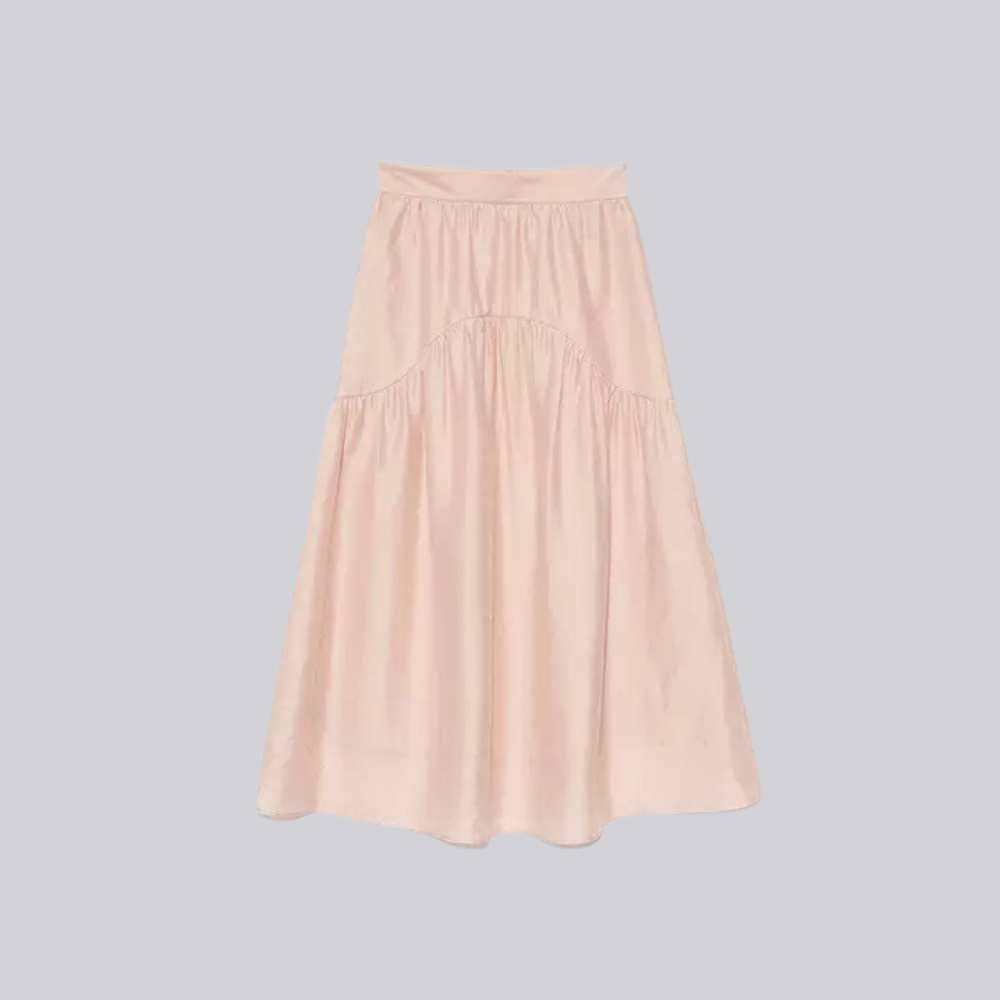 Margot Shoulder Tab Top and Midi Skirt