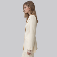 Eloise Lace-Trim Blazer and Pants