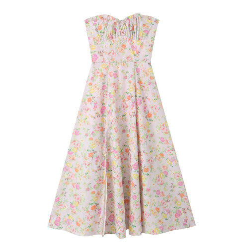 Jardin Floral Corset Top and Tube Dress