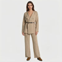 Leighton Soft Drape Knit Top and Pants Set