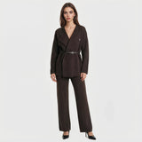 Leighton Soft Drape Knit Top and Pants Set