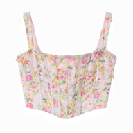 Jardin Floral Corset Top and Tube Dress