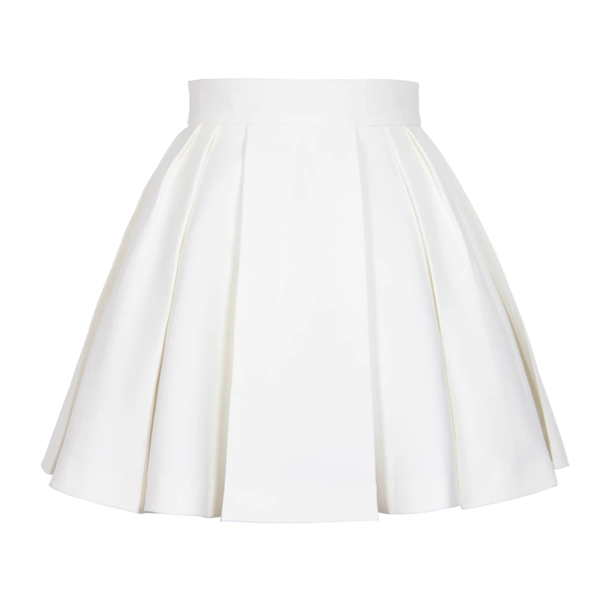 Amelie Gold Buttons Bustier Top with Skirt