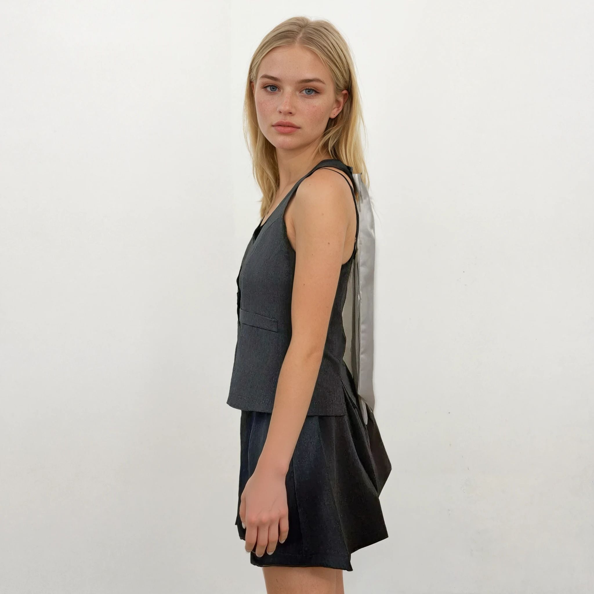 Astrid Halter Neck Bow Top and Skirt