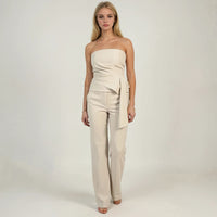 Sylvie Cascading Tube Top with Pants