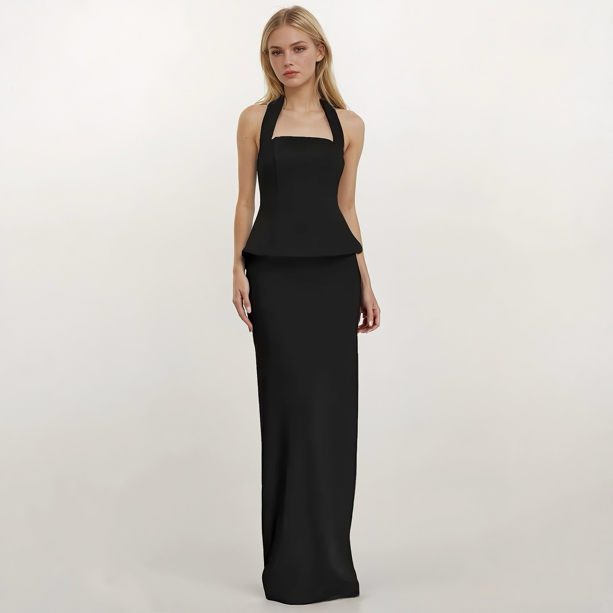 Camille Halter Neck Top and Skirt