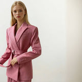 Kaia Corset Top with Blazer and Pants
