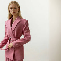 Kaia Corset Top with Blazer and Pants