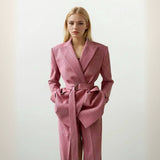 Kaia Corset Top with Blazer and Pants