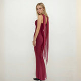 Blair Chiffon Corset Top with Skirt