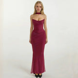 Blair Chiffon Corset Top with Skirt