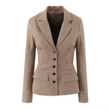 Delphine Houndstooth Jacket with Skirt