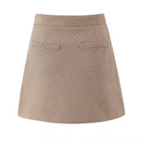 Delphine Houndstooth Jacket with Skirt