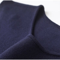 Arden Peplum Navy Knit Top with Pants