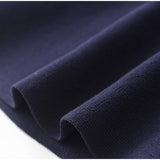 Arden Peplum Navy Knit Top with Pants