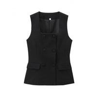 Linda Square-Neck Vest with Pants