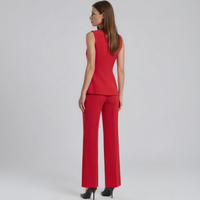 Linda Square-Neck Vest with Pants