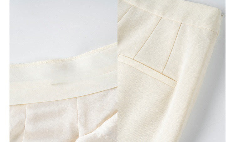 Eloise Lace-Trim Blazer and Pants