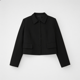 Catherine Collared Jacket and Bubble Mini Skirt