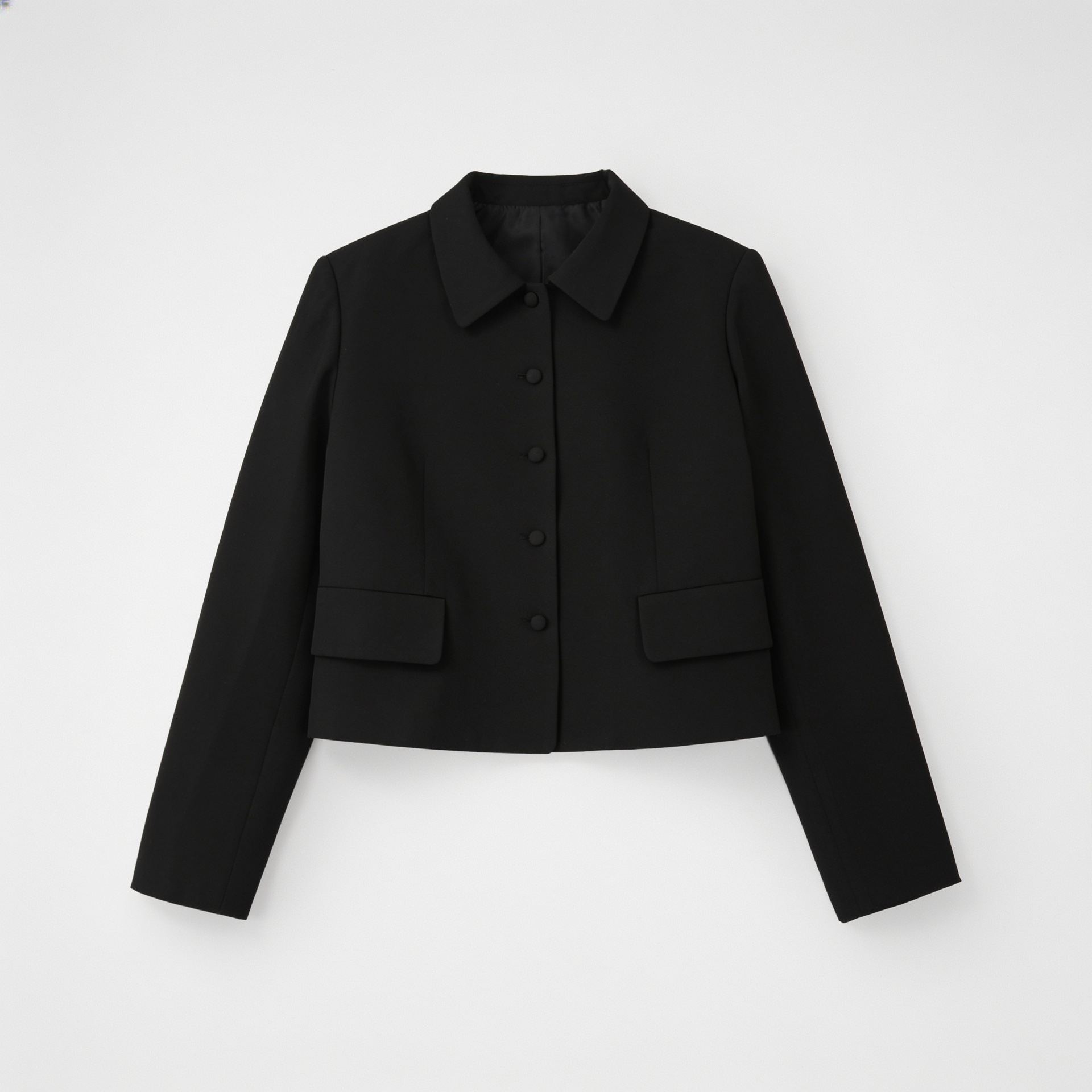 Catherine Collared Jacket and Bubble Mini Skirt