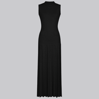 Olivia Pearl Cardigan and Pleated Maxi Dress