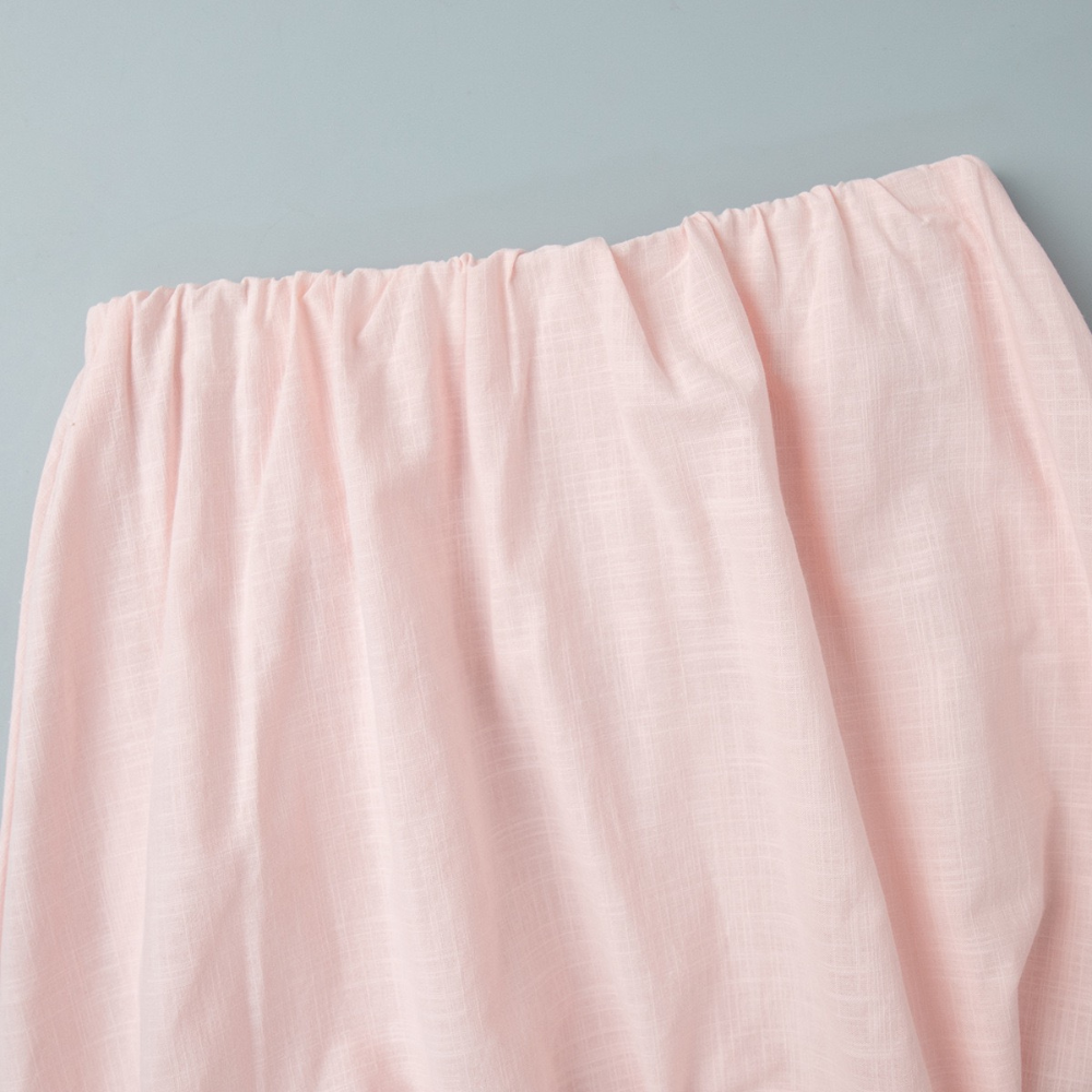 Lauren Linen Vest and Bubble Skirt