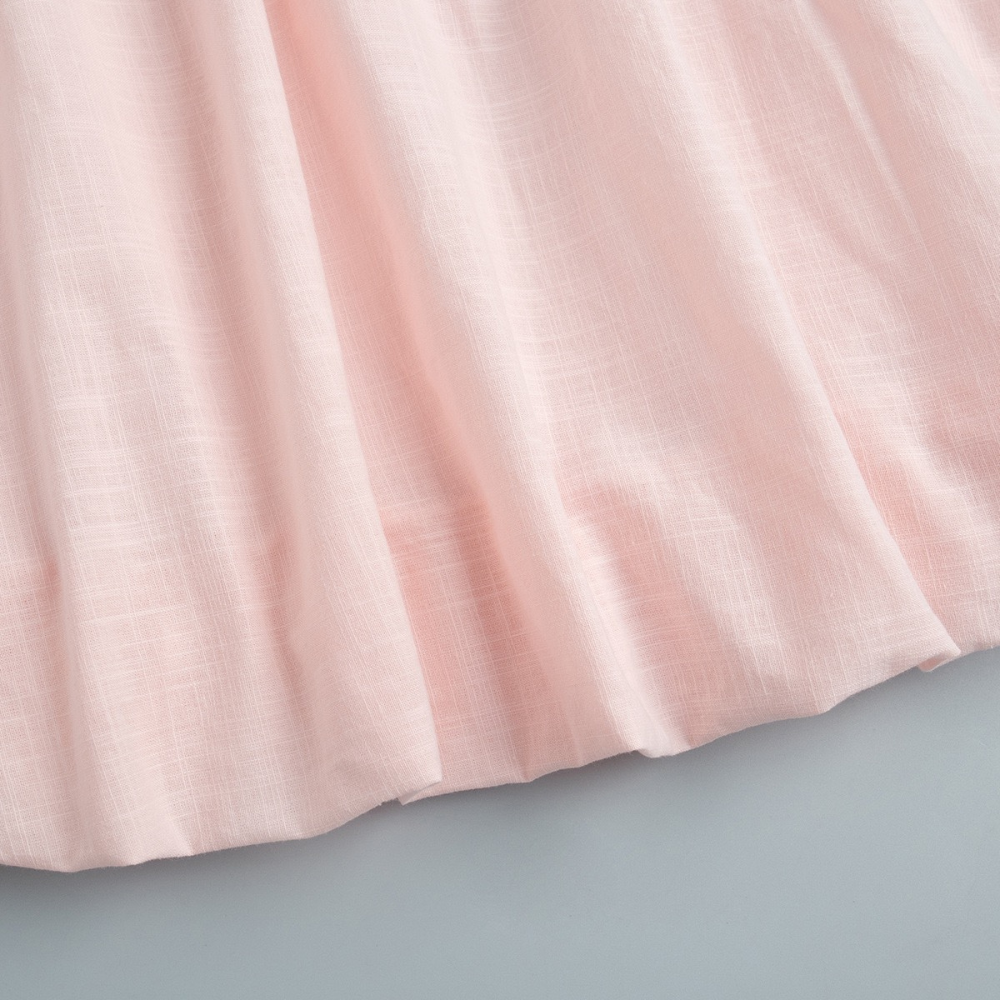 Lauren Linen Vest and Bubble Skirt