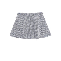 Colette Tweed Square-neck Top with Skirt