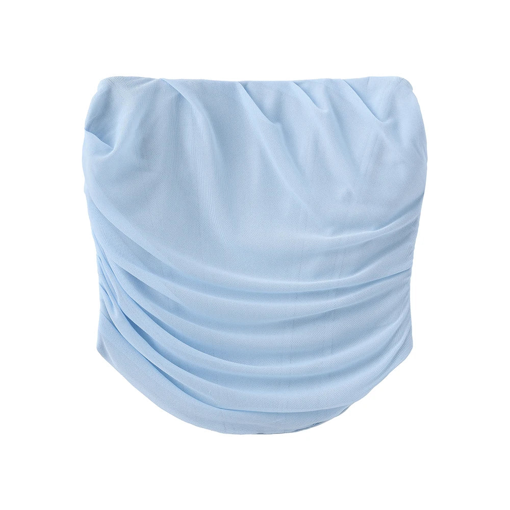 Blair Chiffon Corset Top with Skirt