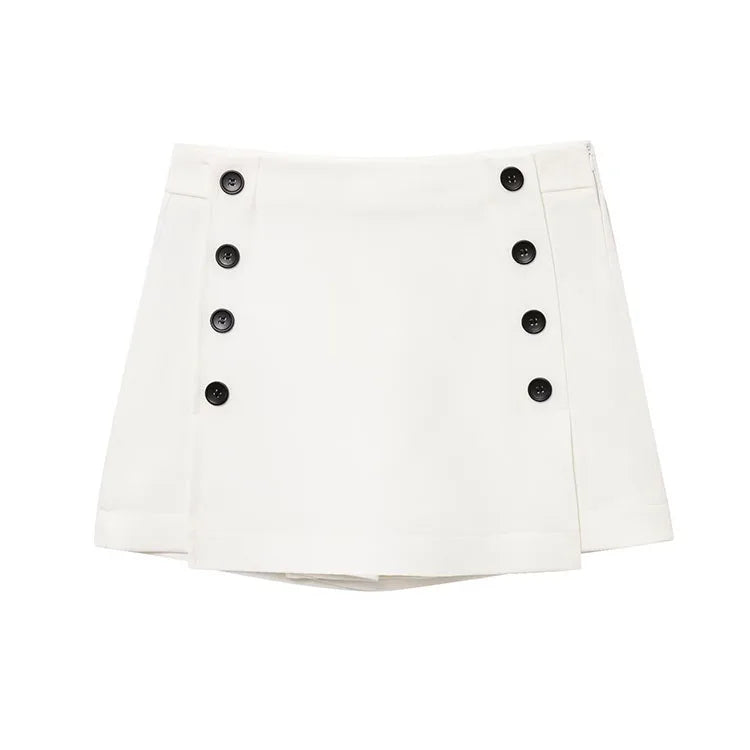 Claudia Collared Top with Skirt