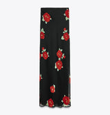 Juliet Roses Spaghetti Strap Top with Skirt