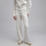 Mia Button Knit Cardigan and Wide-Leg Pants