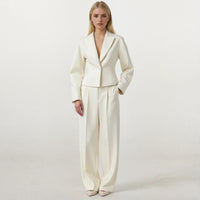 Celine Satin Blazer with Pants