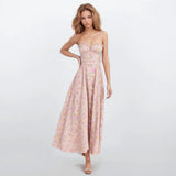 Jardin Floral Corset Top and Tube Dress