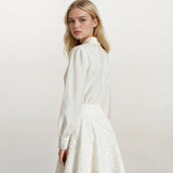 Clara Floral Long Sleeve and High Waisted Skirt