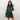 Jade Shimmery Blouse with Skirt