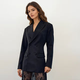 Elle Blazer and Lace Skirt